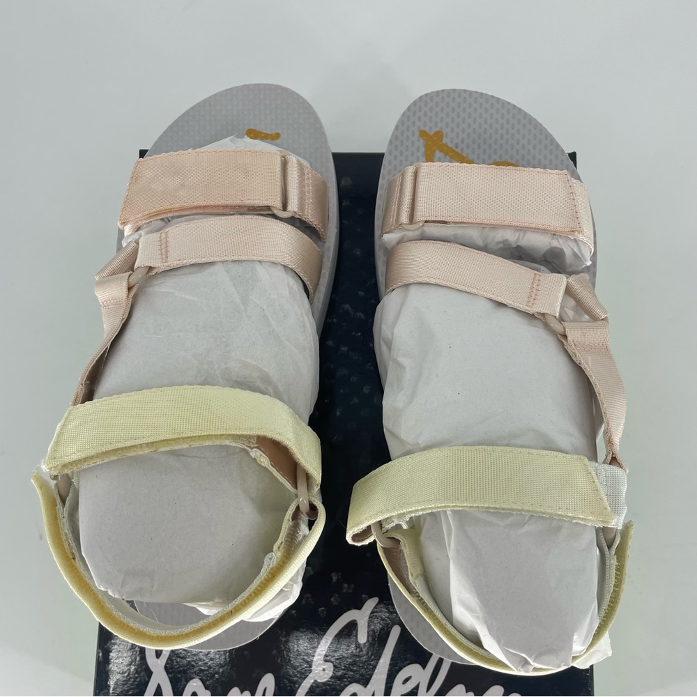 SAM EDELMAN NWT MARIACE STRAP SANDALS IN PASTEL MULTI STRAPPY 7 7.5, 8.5 9 9.5 - Picture 4 of 13